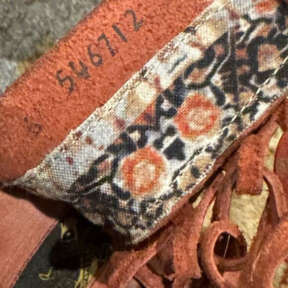 Freebird Steven Women's Lazor Leather Boots Leather Soles Red Size 6 NWOB - Picture 9 of 12